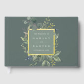 Eucalyptus & Sage | Mariage botanique vert (Recto)