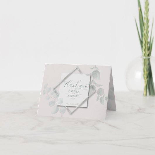 Eucalyptus Sauge Argenté Merci (Devant)