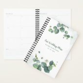 Eucalyptus Script de verdure Mariage botanique (Devant avec enveloppe)