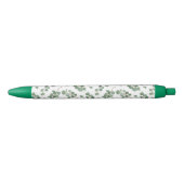 Eucalyptus Silver Dollar Tree Pattern Zwarte Inkt Pen (Voorkant)