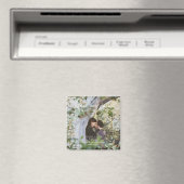 Eucalyptus Simple Photo Save the Date Magnet Magneet (Insitu (Vaatwasser))