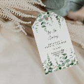Eucalyptus Sip Sip Hooray Vrijgezellenfeest Cadeaulabel