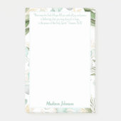 Eucalyptus - Speciaal scriptpapier Post-it® Notes (Voorkant)