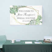 Eucalyptus Succulente Groene Rand Bruidsboeket Fee Spandoek (Beurs)