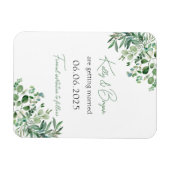 Eucalyptus Suite - Bewaar de datummagneet Magneet (Horizontaal)