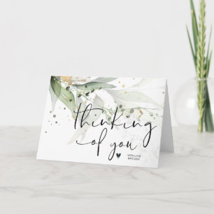 Eucalyptus Thinking of You Promotion Kaart