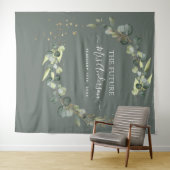 Eucalyptus Toekomstige Mevrouw Photohokje Achtergr Wandkleed (In Situ (horizontaal))
