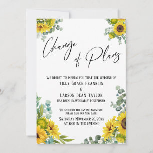 Eucalyptus tournesol Changement de plan Carte Mari