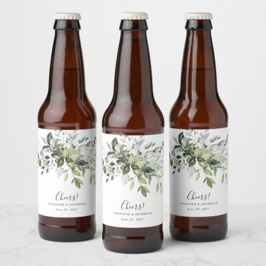 Eucalyptus Trouwgunst Bierfleslabels Bier Etiket (Flessen)