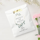 Eucalyptus Verdure Mariage Favor Sacs (Scellé)