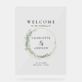 Eucalyptus verdure or mariage accueil (Recto)