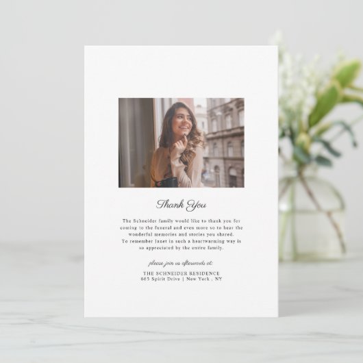 Eucalyptus verdure | Programme commémoratif funéra (Debout devant)