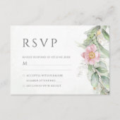 Eucalyptus Verdure rose mariage floral RSVP (Devant)