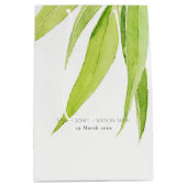 EUCALYPTUS VERLAAT WATERVERF FOLIAGE WEDDING MEDIUM CADEAUZAKJE (Voorkant)