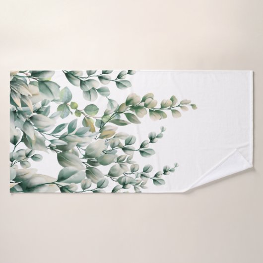 Eucalyptus vert (Serviette de bain)