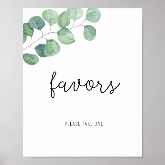 Eucalyptus vert - Affiche Favorisée (Devant)