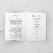 Eucalyptus Violet Fotoherdenkingsprogramma's Kaart (Binnen)