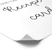 Eucalyptus - Votre carte de recettes ici poster (Coin)