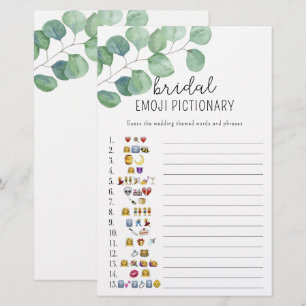 Eucalyptus - vrijgezellenfeest emoji pictionary ga