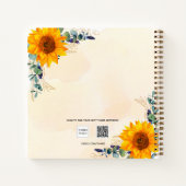 Eucalyptus vrijgezellenfeest notitieboek (Achterkant)