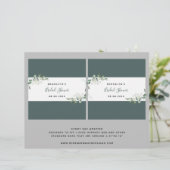 Eucalyptus Vrijgezellenfeest Snoep Bar wrapper (Staand voorkant)