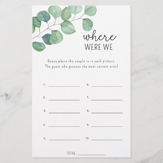 Eucalyptus - Waar waren we vrijgezellenfeest? (Voorkant)