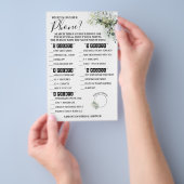 Eucalyptus Wat is er op uw Kaart van het Spel van  (Hand)