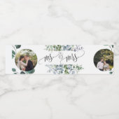 Eucalyptus Water Flaceletiket Waterfles Etiket (Enkel label)