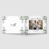 Eucalyptus Watercolor Mariage PHOTO Livre d'or (Complet)