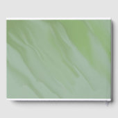 Eucalyptus Waterverf bladeren Gastenboek (Achterkant)