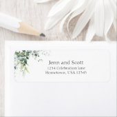 Eucalyptus waterverf elegant greenery return labo etiket (Insitu)