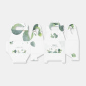 Eucalyptus Waterverf Greenery Vrijgezellenfeest Bedankdoosjes (Uitgevouwen)