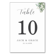 Eucalyptus waterverf rustiek groen bruiloft