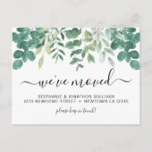 Eucalyptus We hebben het Briefkaart van de Aankond (Voorkant)