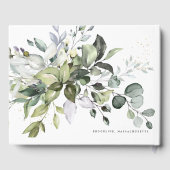 Eucalyptus Weddenschap Gastenboek (Achterkant)