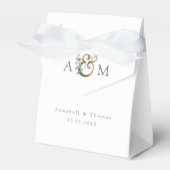 Eucalyptus Wedding Box Geschenkschachtel Bedankdoosjes (Voorkant Zijde)