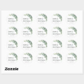 Eucalyptus Wedding Stickers (Vel)