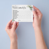 Eucalyptus wenst dat mevrouw de commissaris binnen flyer (Hand)