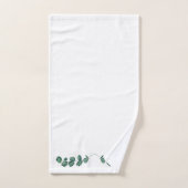 Eucalyptus White Towel set Bad Handdoek (Handdoek)