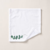 Eucalyptus White Towel set Bad Handdoek (Wasdoekje)