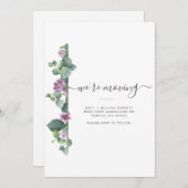 Eucalyptus Wijziging adres verplaatsen Aankondigin (Voorkant / Achterkant)