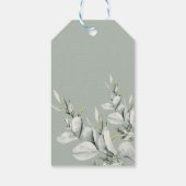 Eucalyptus Woodland Forest Animals Hartelijk dank Cadeaulabel (Achterkant)