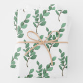 Eucalyptus Wrapping Paper Set (In situ)