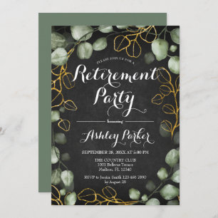 Eucalyptus Wreater Chalkboard Partij Kaart