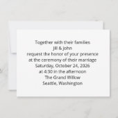 Eucalyptus Wreath Wedding Invitation Stationery (Dos)