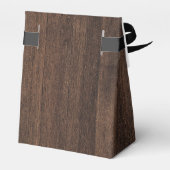 Eucalyptus Zonnebloem Bloemrijke Rustieke Bruidsdo Bedankdoosjes (Achterkant)