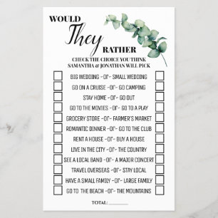 Eucalyptus zouden ze eerder een Kaart van het scho