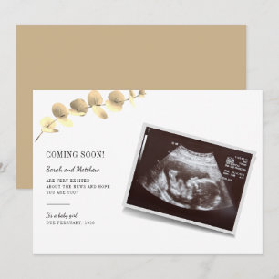 Eucalyptus Zwangerschap Aankondiging Baby