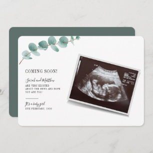 Eucalyptus Zwangerschap Baby Bekendmaking