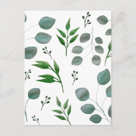 Eucalyptusbladeren Briefkaart